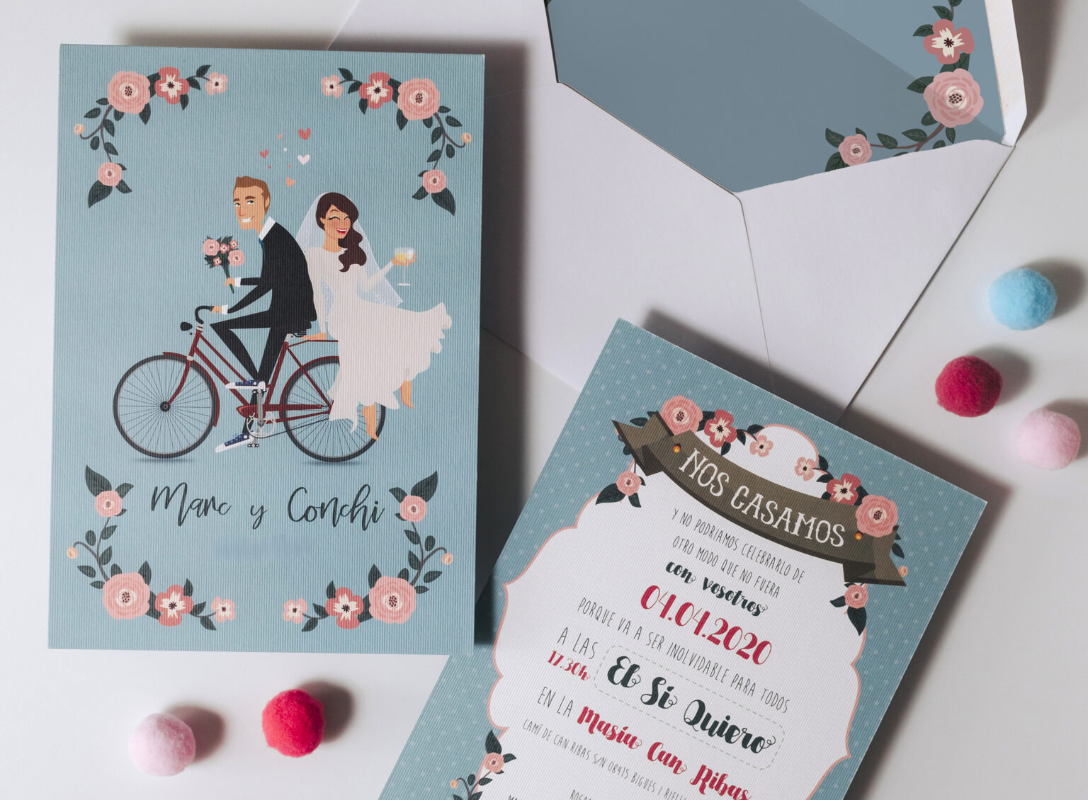 Invitación de boda
